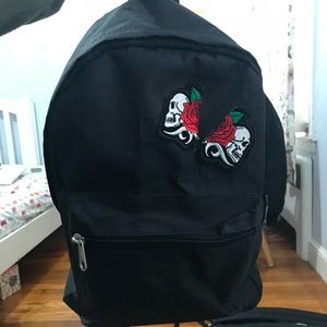 Black backpack